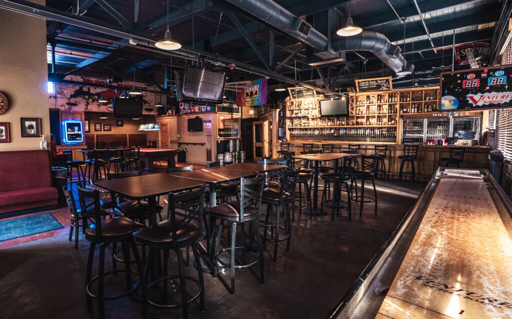 Interior photo of Sideways featuring bar area.